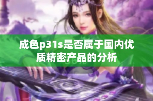 成色p31s是否属于国内优质精密产品的分析