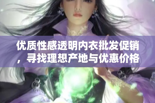 优质性感透明内衣批发促销，寻找理想产地与优惠价格